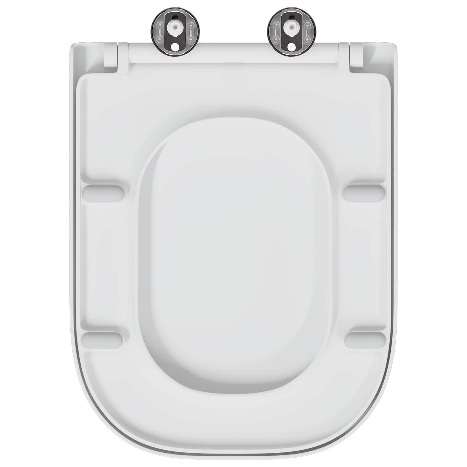 Wc-Istuin Valkoinen 47,5 X 35 X 3,6 Cm Duroplast