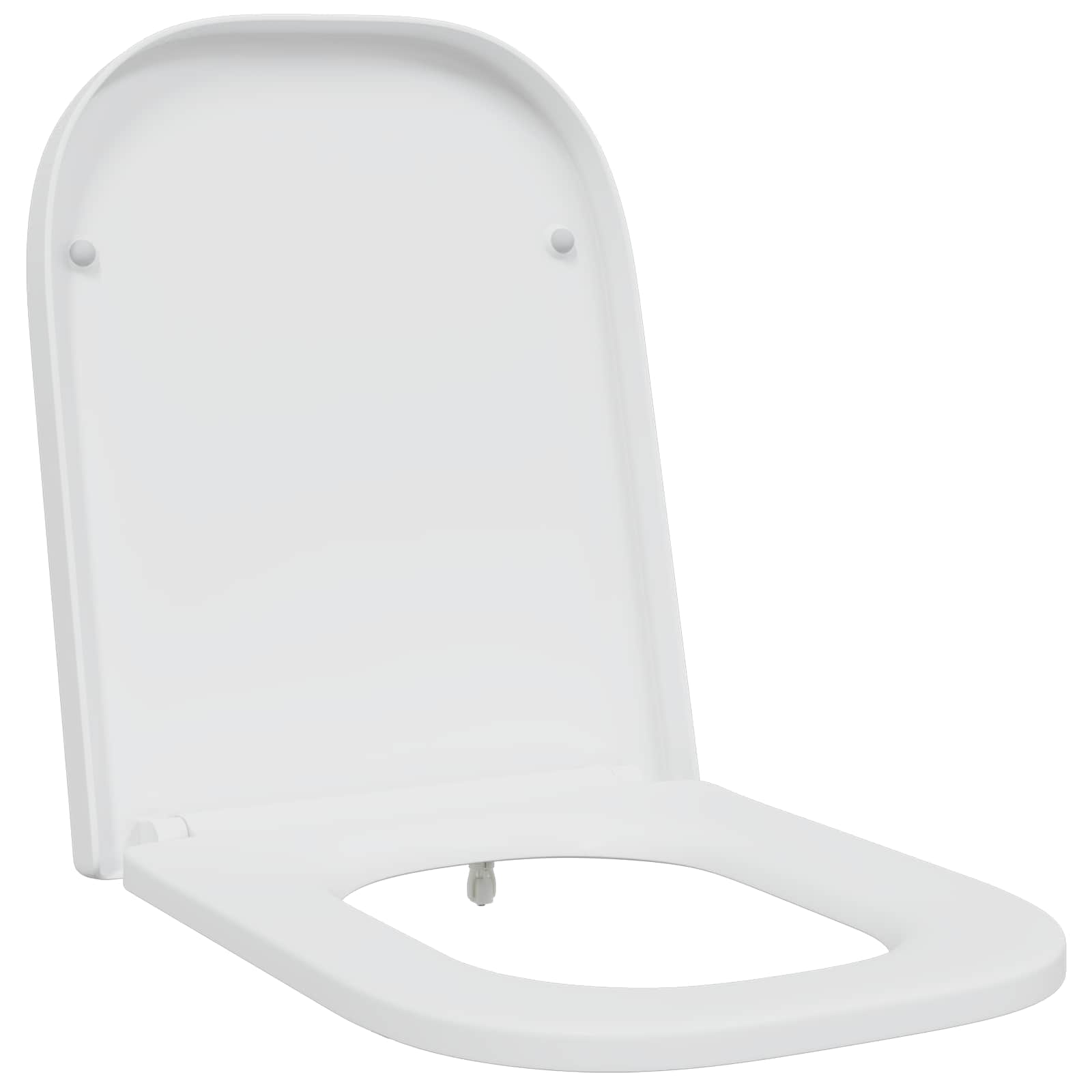 Wc-Istuin Valkoinen 47,5 X 35 X 3,6 Cm Duroplast