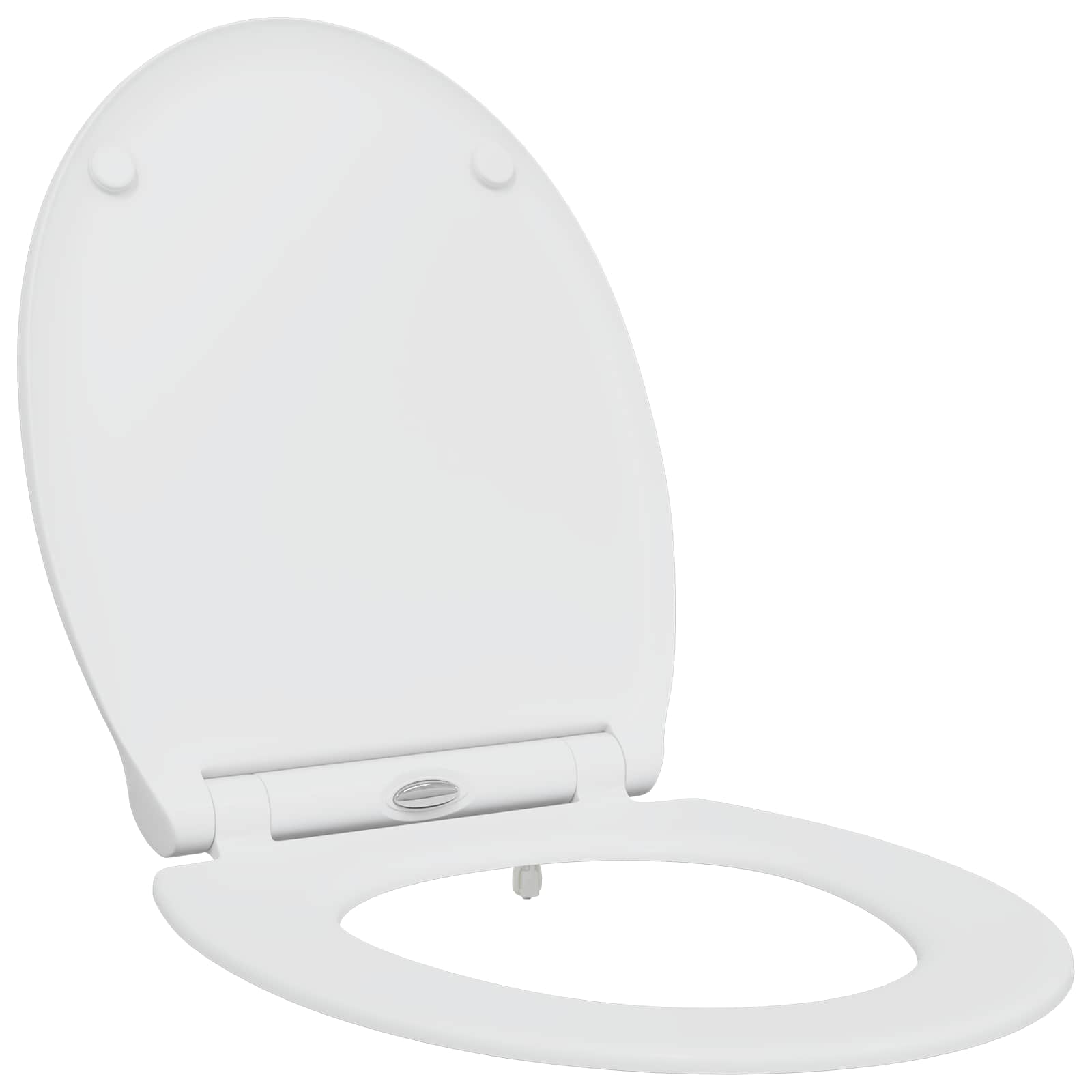 Wc-Istuin Valkoinen 45,5 X 37,5 X 3,8 Cm Duroplast