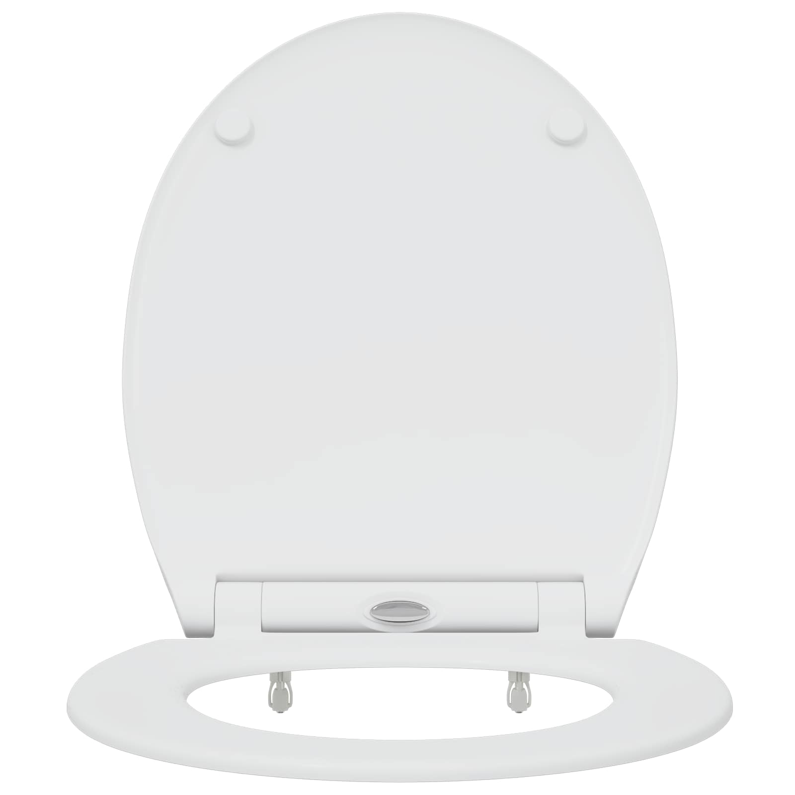 Wc-Istuin Valkoinen 45,5 X 37,5 X 3,8 Cm Duroplast