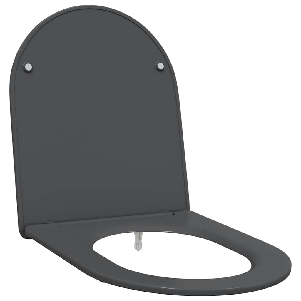 Wc-Istuin Antrasiitti 47 X 36 X 3,4 Cm Duroplast