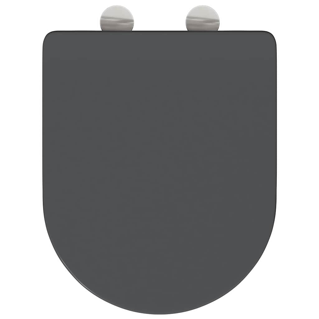 Wc-Istuin Antrasiitti 47 X 36 X 3,4 Cm Duroplast