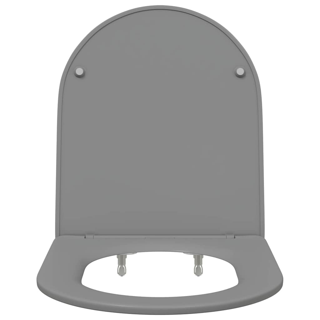 Wc-Istuin Harmaa 47 X 36 X 3,4 Cm Duroplast