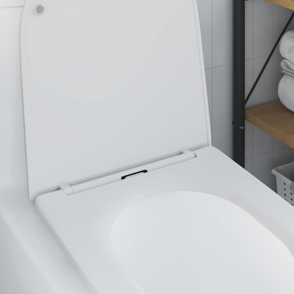Wc-Istuin Valkoinen 47 X 36 X 3,4 Cm Duroplast