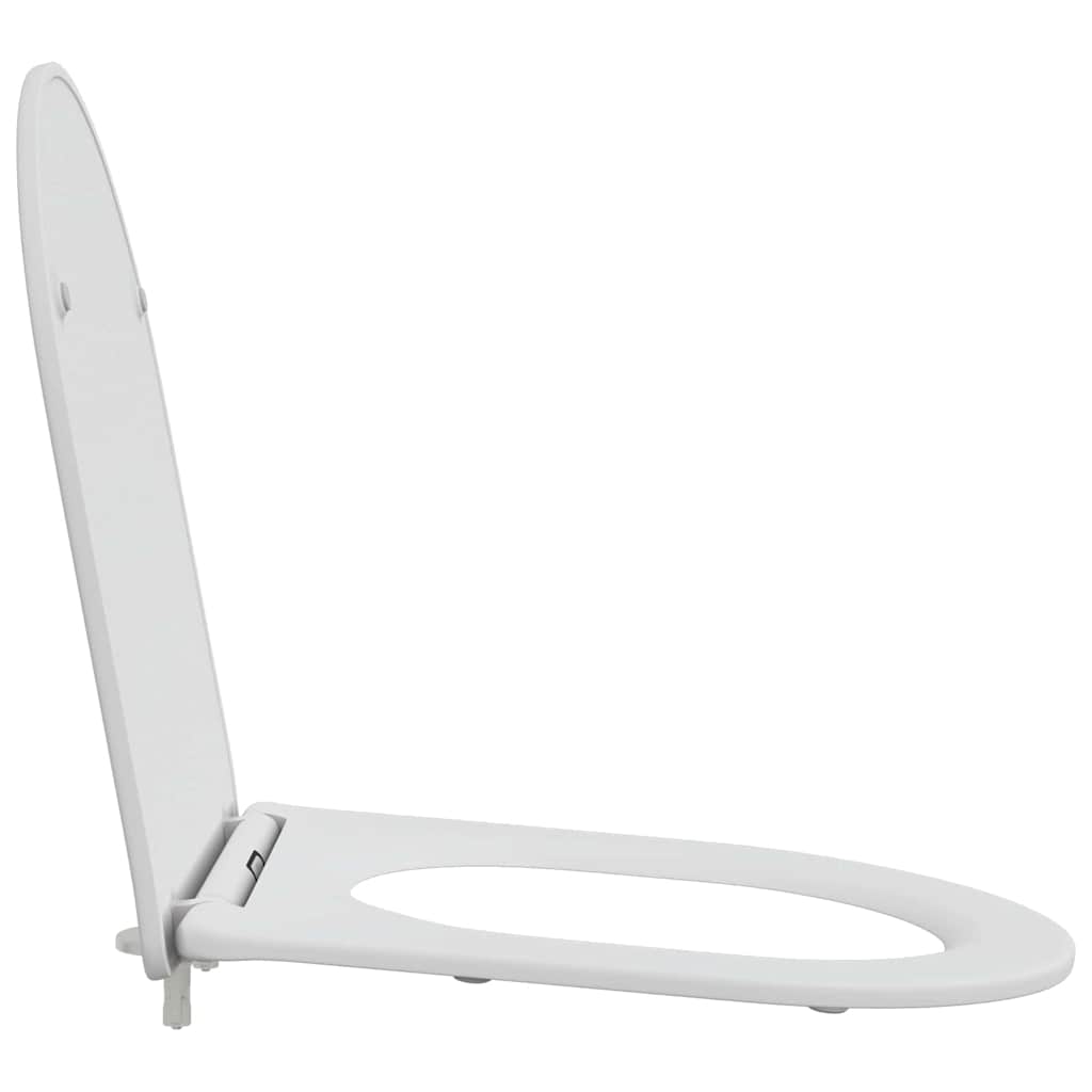 Wc-Istuin Valkoinen 47 X 36 X 3,4 Cm Duroplast