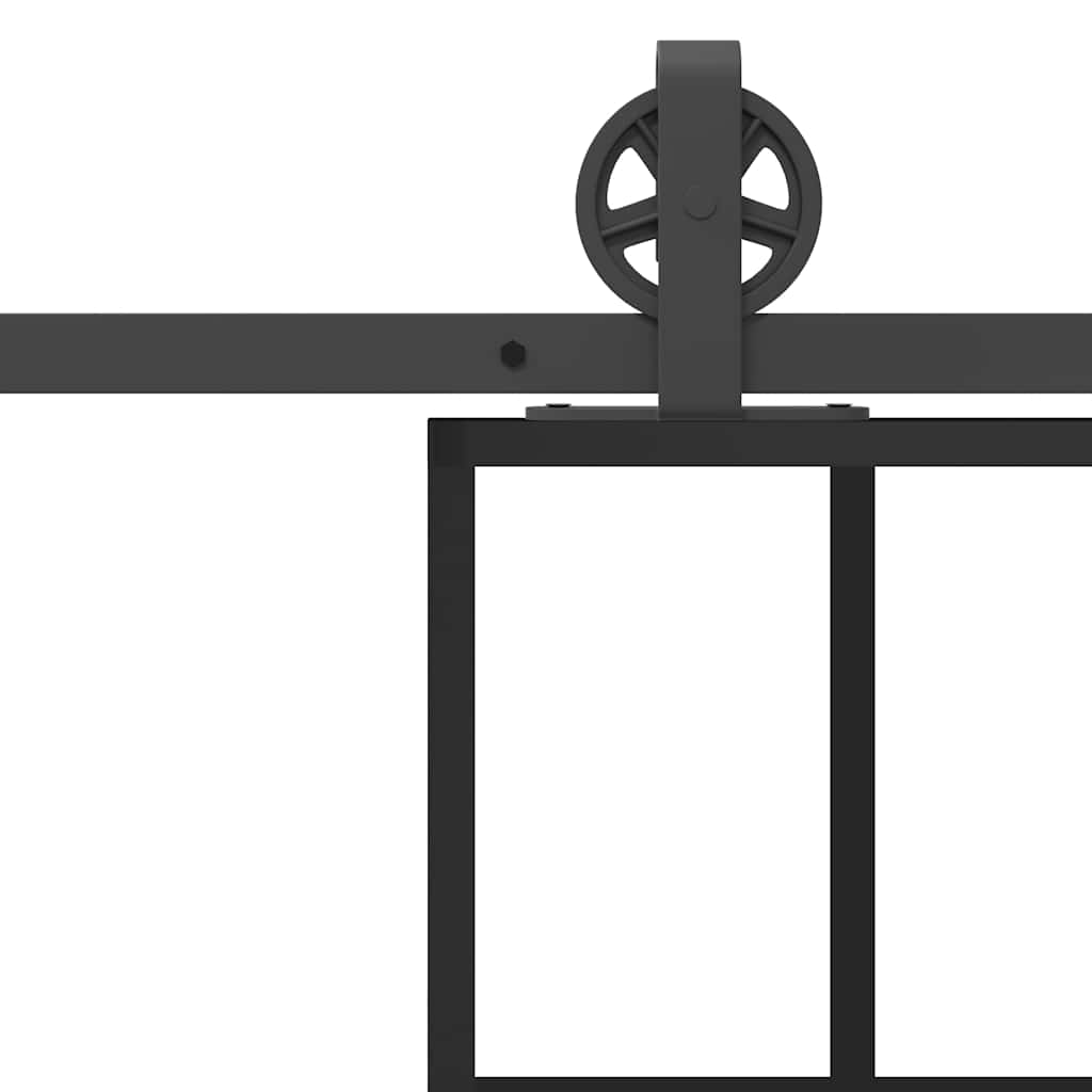 Liukuovi Asennustarvikkeilla 76X205 Cm Esg Lasi Ja Alumiini