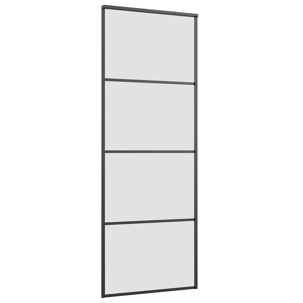 Liukuovi Asennustarvikkeilla 76X205 Cm Esg Lasi Ja Alumiini