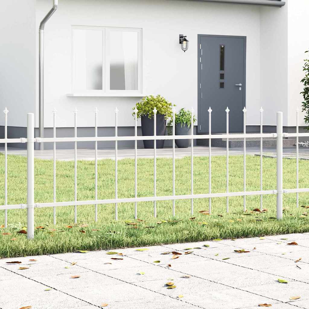 Puutarha-Aita 6 Pcs 10,2 X 0,6 M Jauhemaalattu Teräs