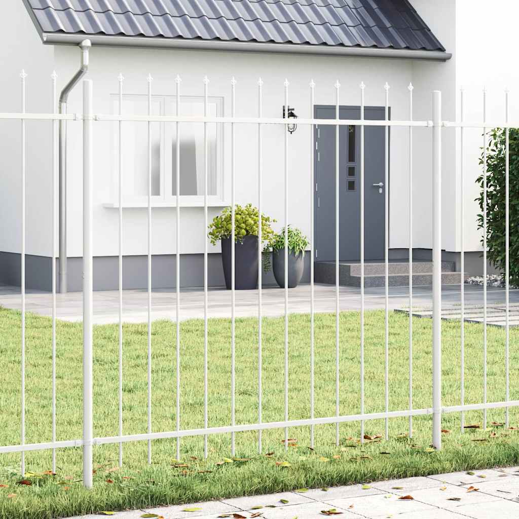 Puutarha-Aita 6 Pcs 10,2 X 0,6 M Jauhemaalattu Teräs