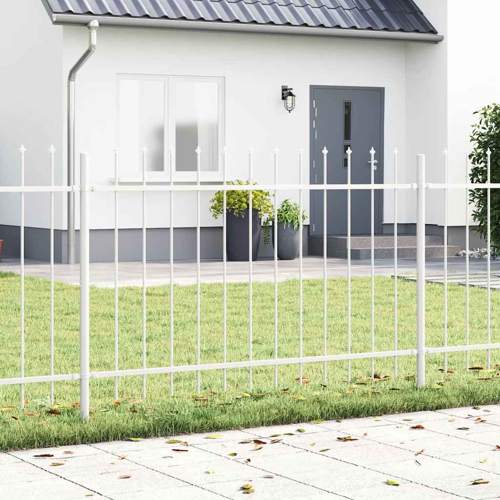 Puutarha-Aita 6 Pcs 10,2 X 0,6 M Jauhemaalattu Teräs
