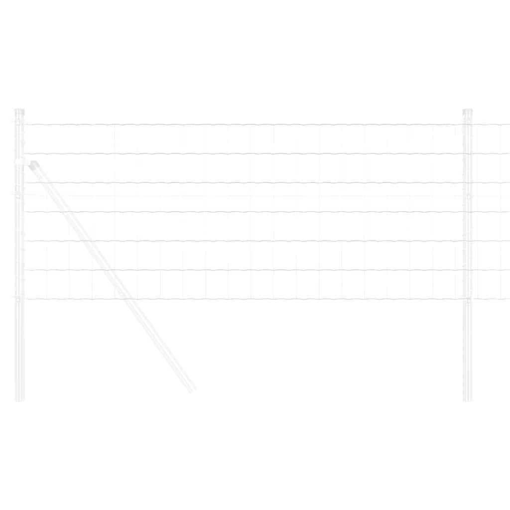 Euroaita 0,6 X 10 M Pvc-Pintainen Rauta