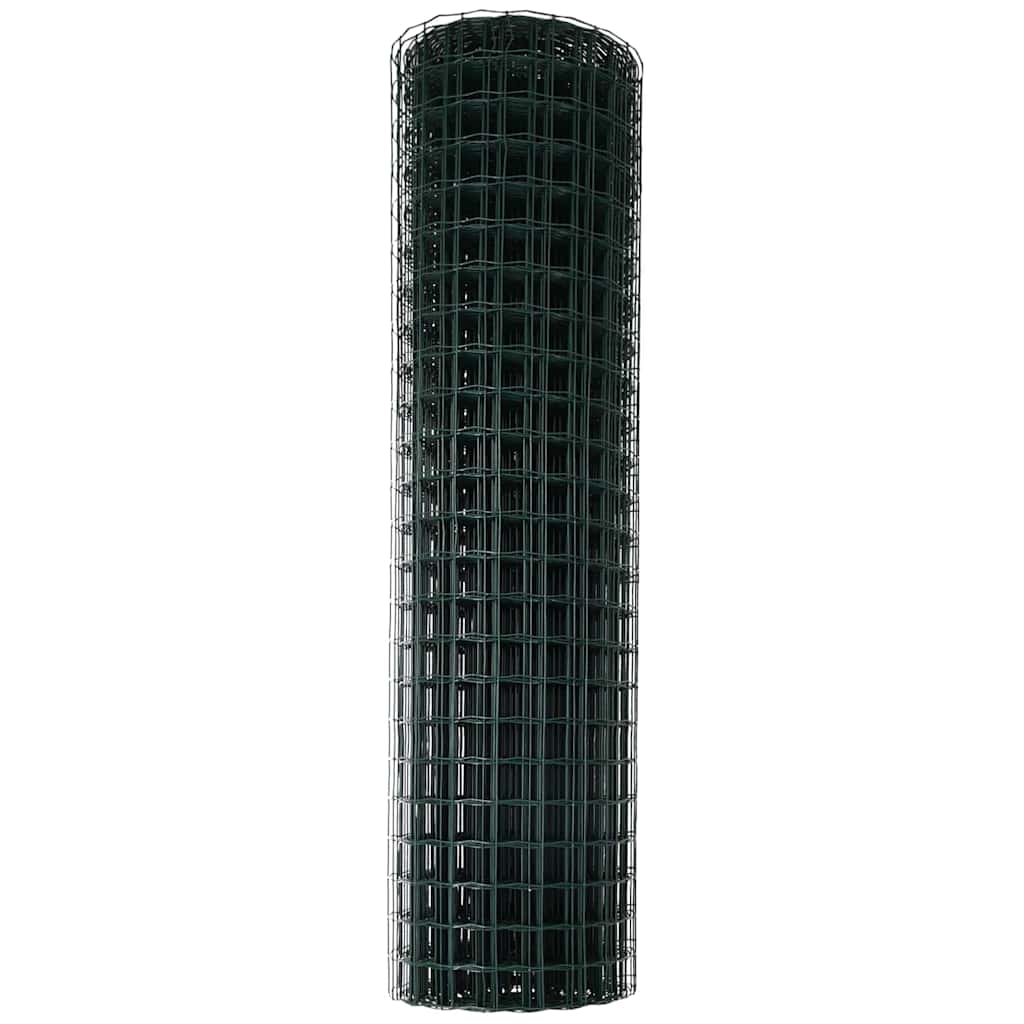 Euroaita Vihreä 1,4 X 10 M Pvc-Pintainen Rauta