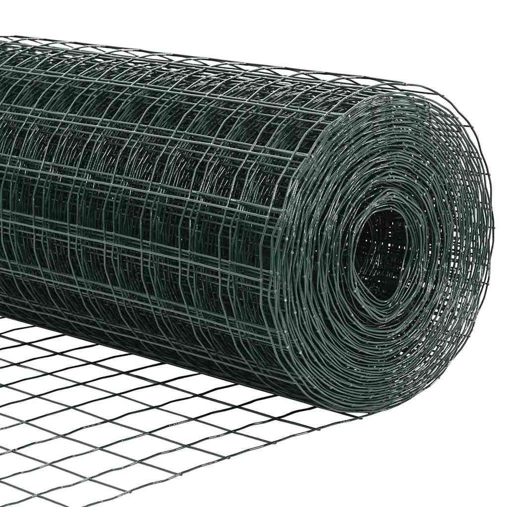 Euroaita Vihreä 1,5 X 10 M Pvc-Pintainen Rauta
