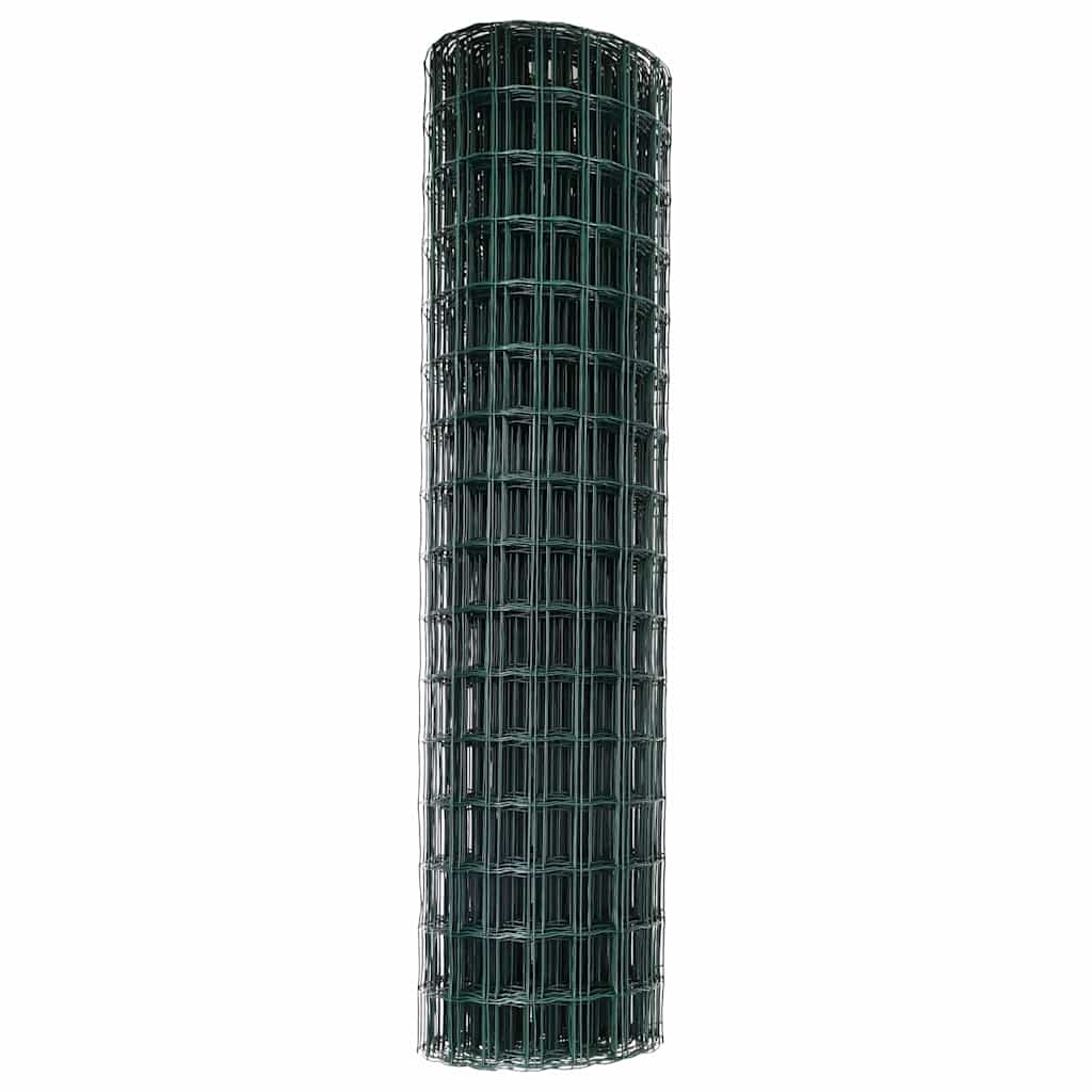 Euroaita Vihreä 1,4 X 10 M Pvc-Pintainen Rauta