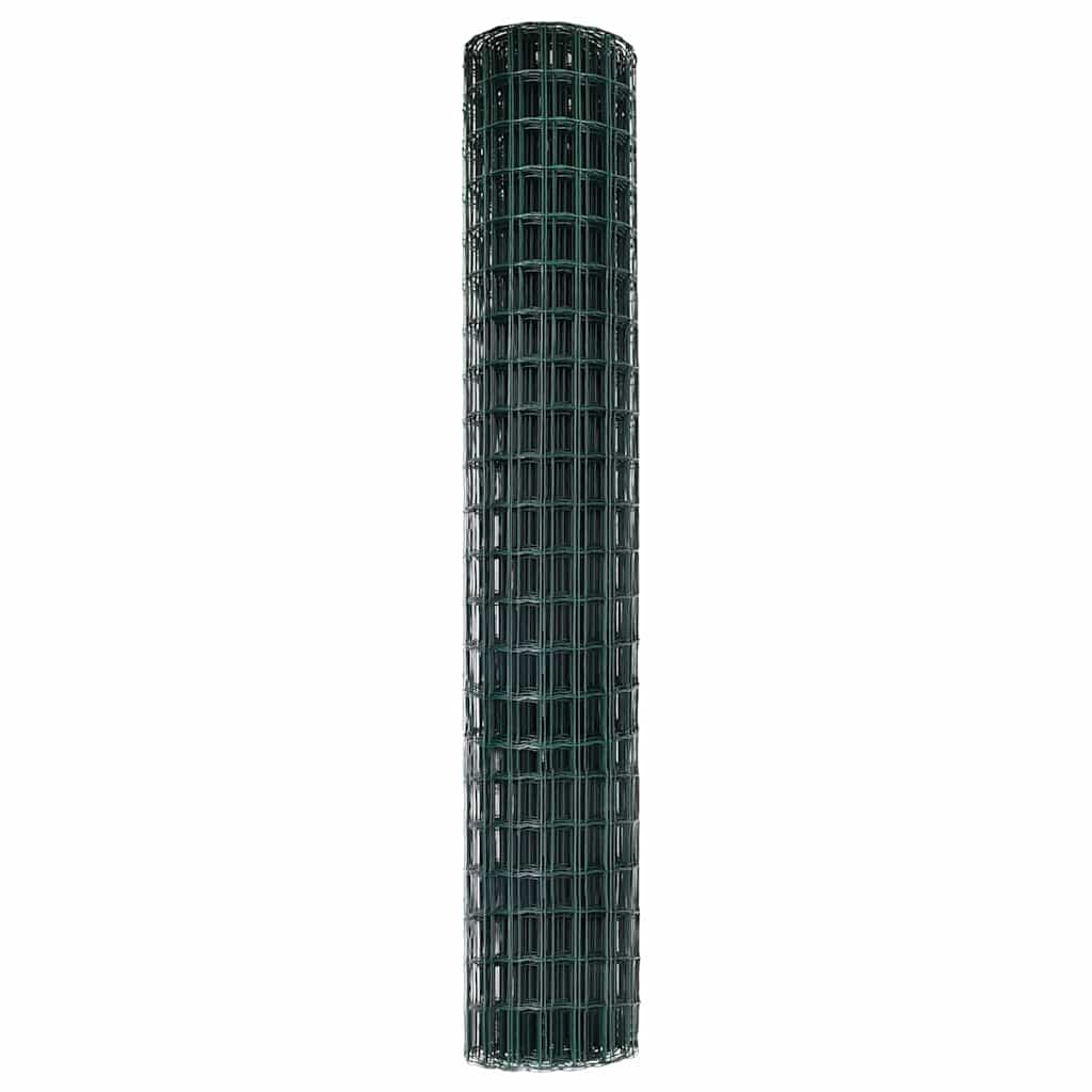 Euroaita Vihreä 1,5 X 10 M Pvc-Pintainen Rauta