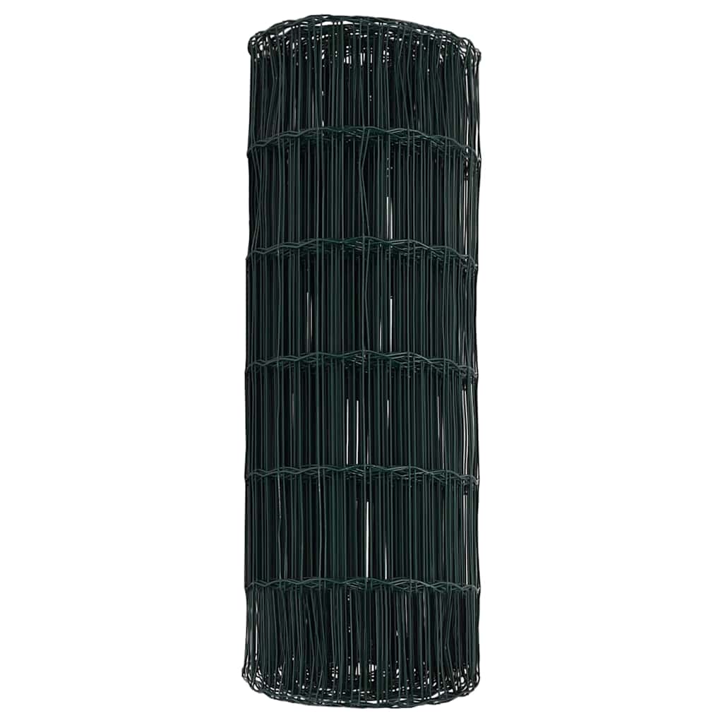 Euroaita Vihreä 0,6 X 10 M Pvc-Pintainen Rauta
