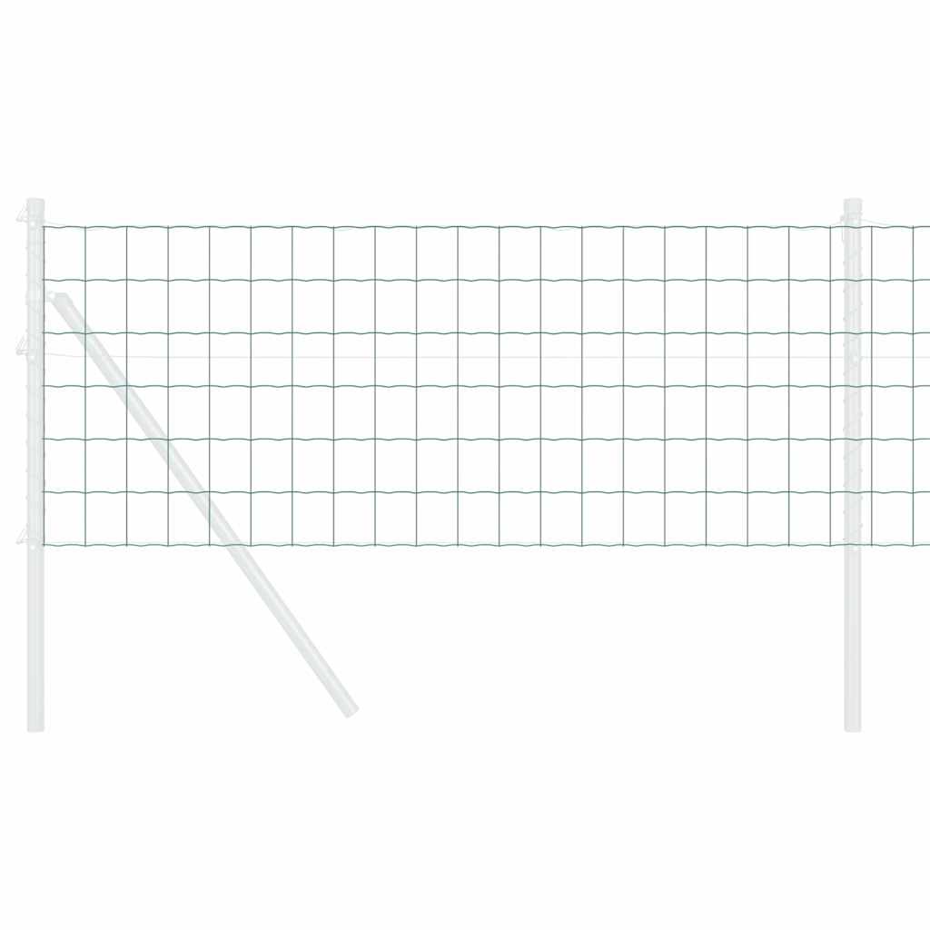 Euroaita Vihreä 0,8 X 10 M Pvc-Pintainen Rauta