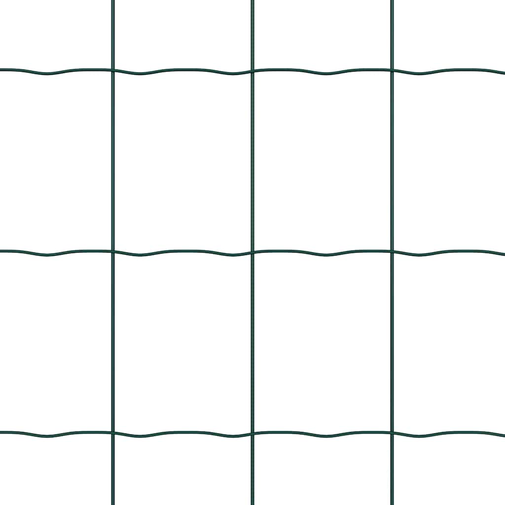 Euroaita Vihreä 1 X 10 M Pvc-Pintainen Rauta