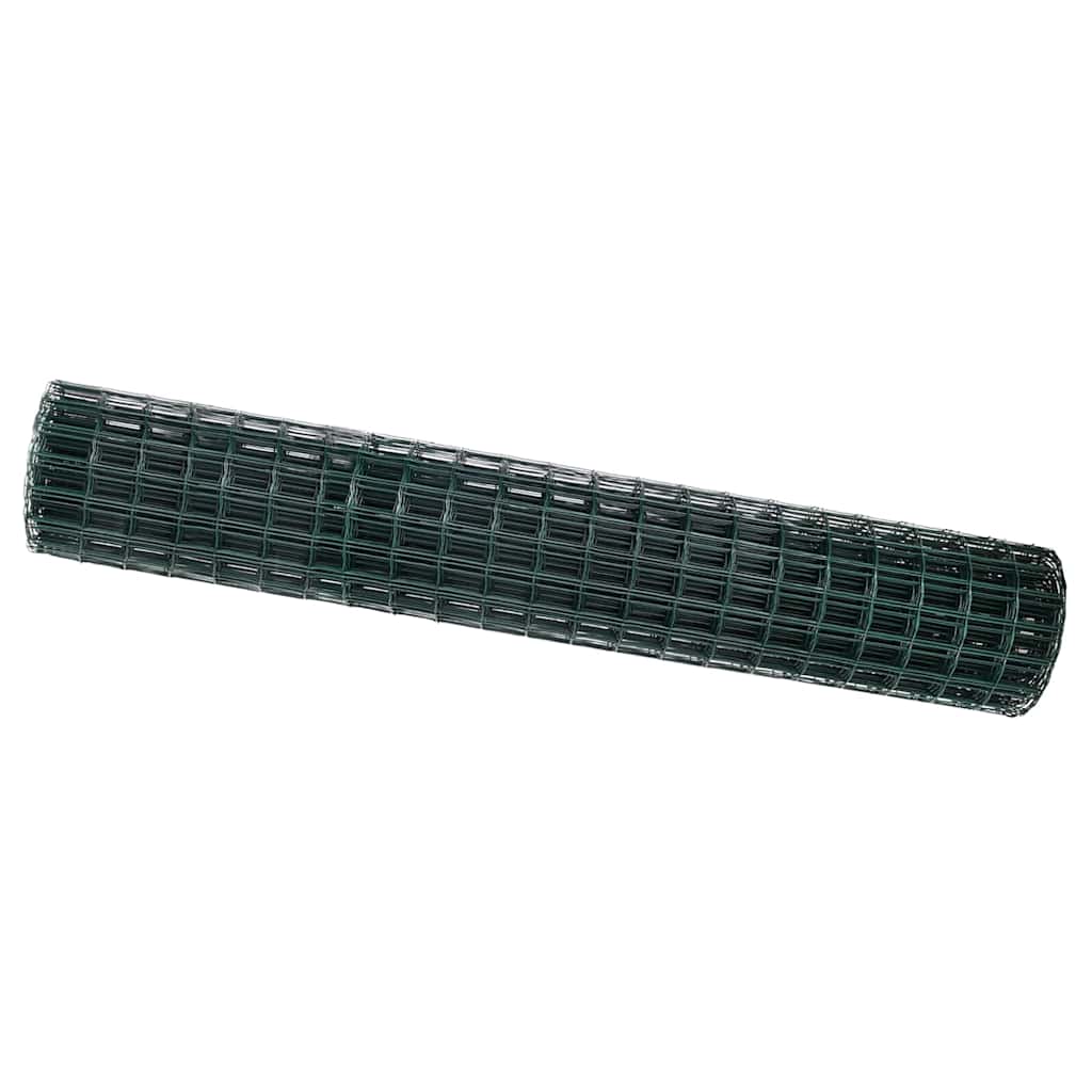 Euroaita Vihreä 1,5 X 10 M Pvc-Pintainen Rauta