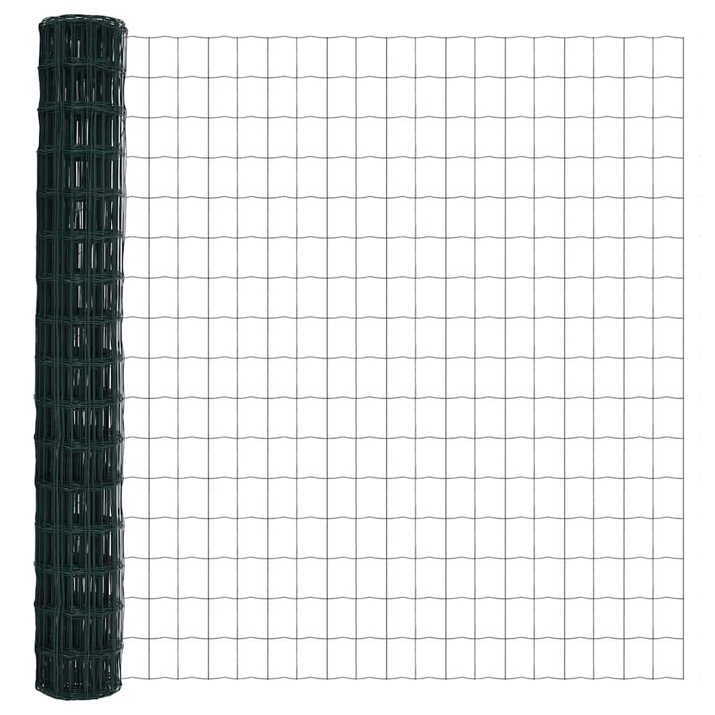 Euroaita Vihreä 1,6 X 10 M Pvc-Pintainen Rauta