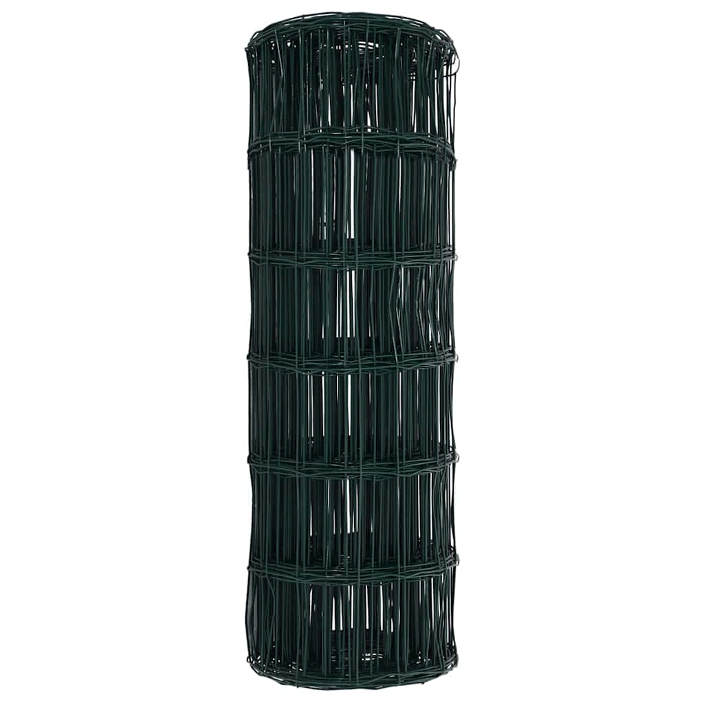 Euroaita Vihreä 0,6 X 10 M Pvc-Pintainen Rauta