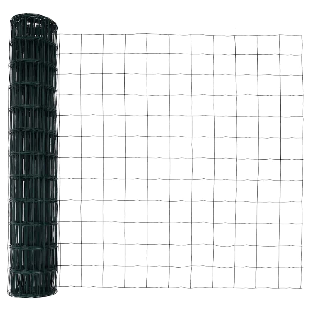 Euroaita Vihreä 1,4 X 10 M Pvc-Pintainen Rauta