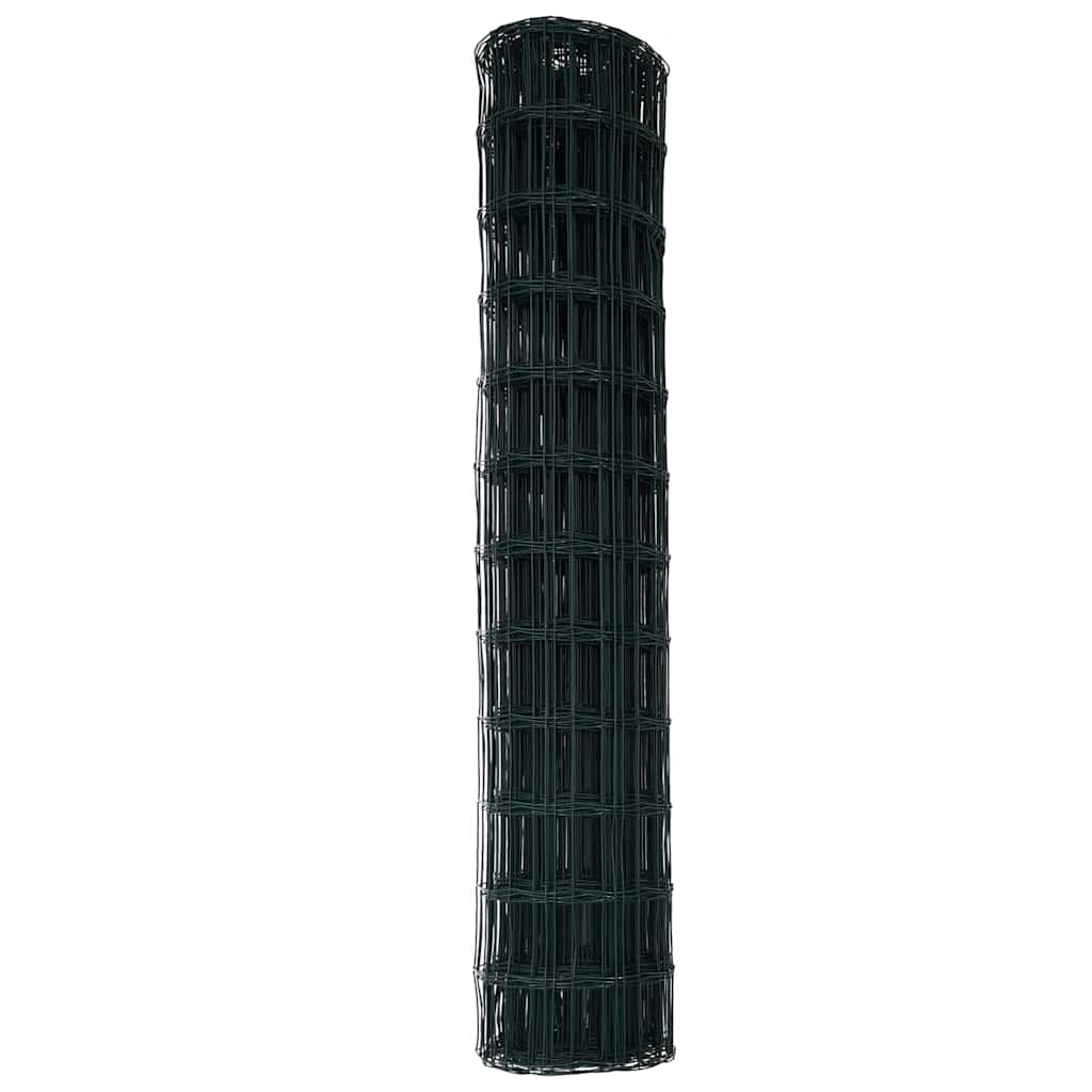 Euroaita Vihreä 1 X 25 M Pvc-Pintainen Rauta