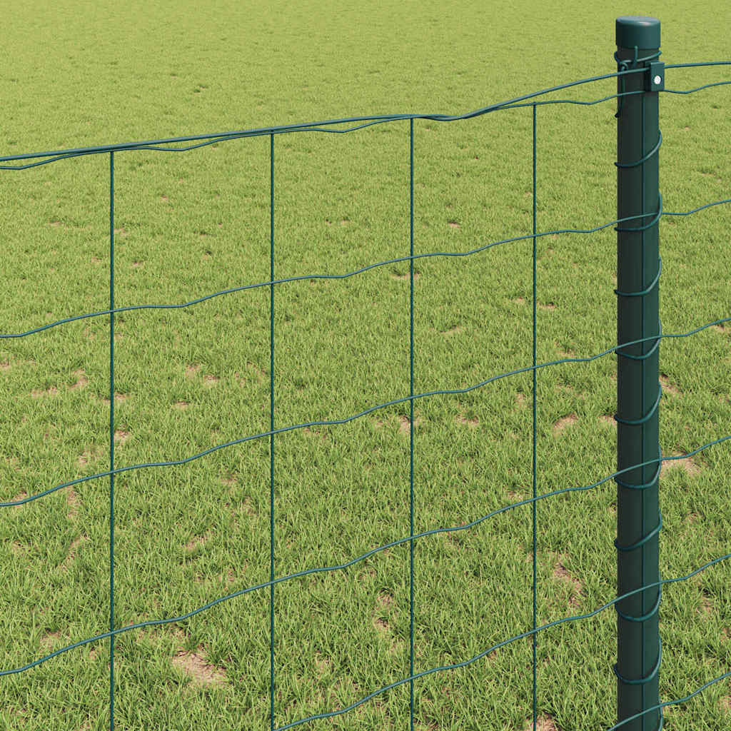Euroaita Vihreä 0,6 X 25 M Pvc-Pintainen Rauta