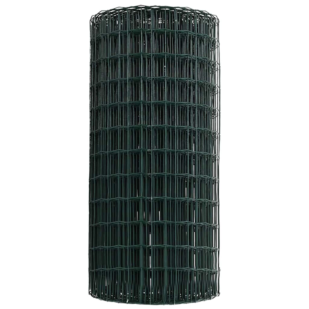 Euroaita Vihreä 0,6 X 50 M Pvc-Pintainen Rauta