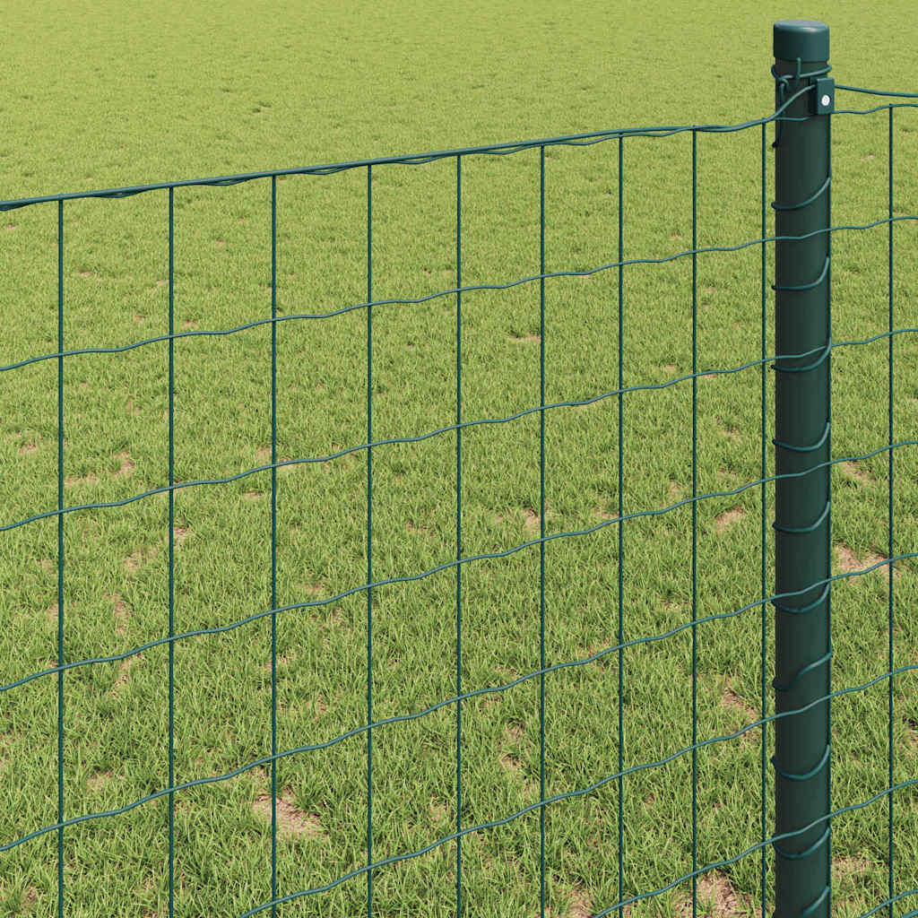 Euroaita Vihreä 0,4 X 50 M Pvc-Pintainen Rauta