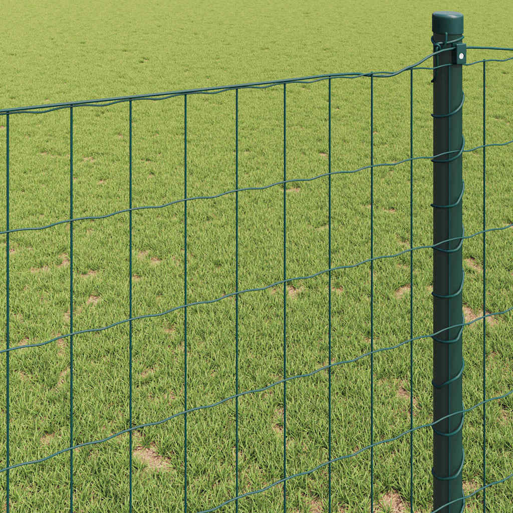 Euroaita Vihreä 0,4 X 50 M Pvc-Pintainen Rauta