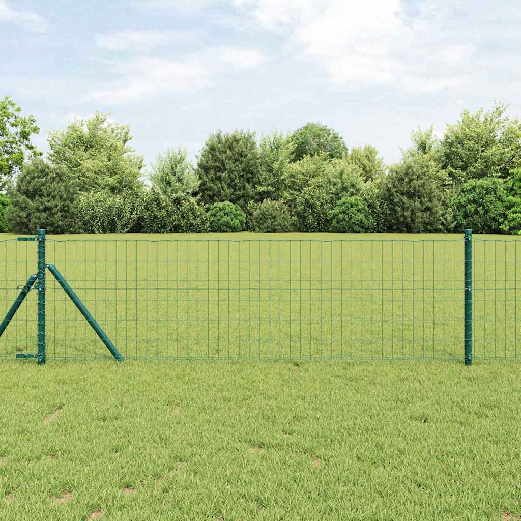 Euroaita Vihreä 0,4 X 50 M Pvc-Pintainen Rauta