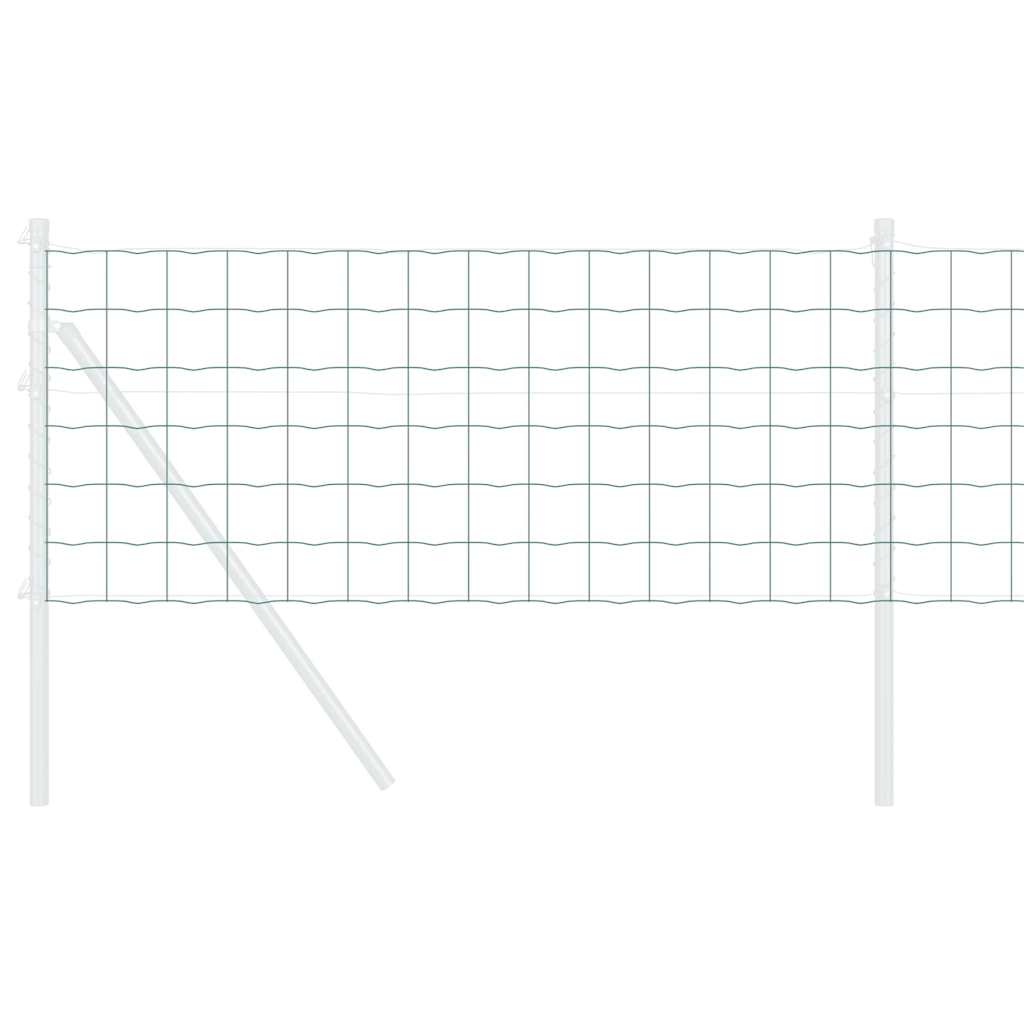 Euroaita Vihreä 0,6 X 50 M Pvc-Pintainen Rauta