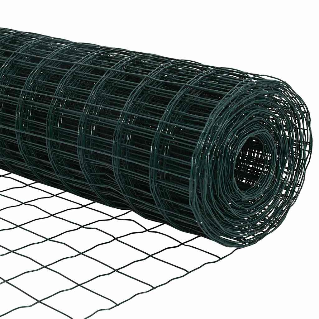Euroaita Vihreä 0,4 X 10 M Pvc-Pintainen Rauta