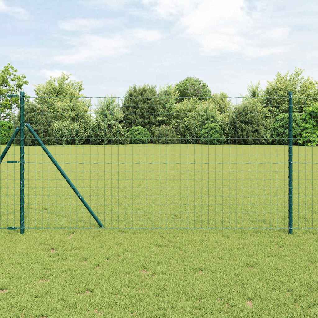 Euroaita Vihreä 1,4 X 10 M Pvc-Pintainen Rauta