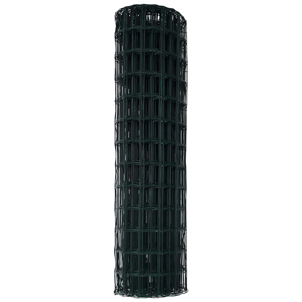 Euroaita Vihreä 1,4 X 10 M Pvc-Pintainen Rauta