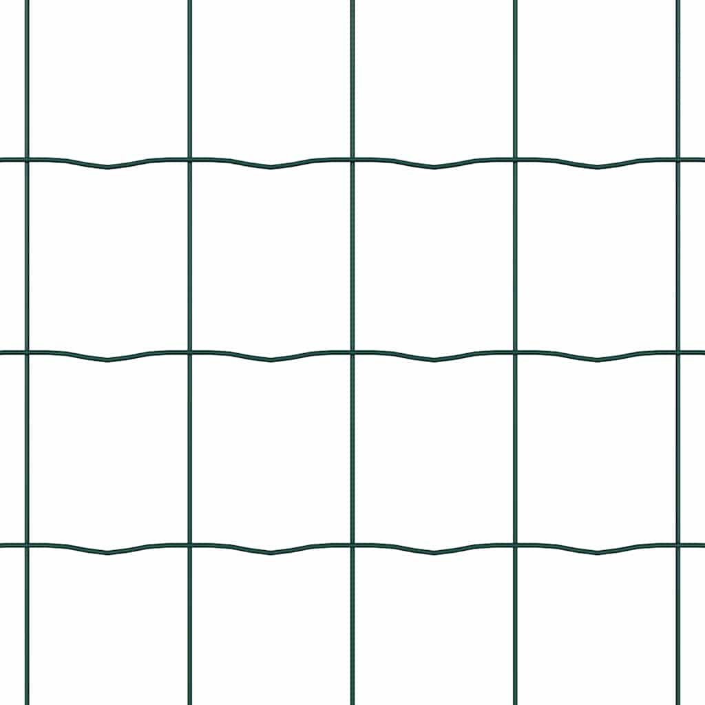 Euroaita Vihreä 0,4 X 25 M Pvc-Pintainen Rauta