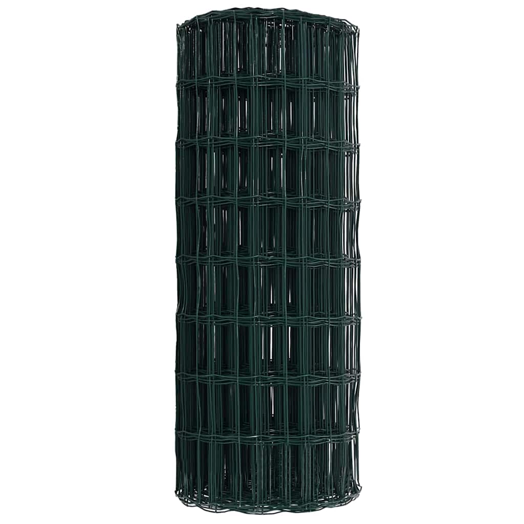 Euroaita Vihreä 0,6 X 50 M Pvc-Pintainen Rauta