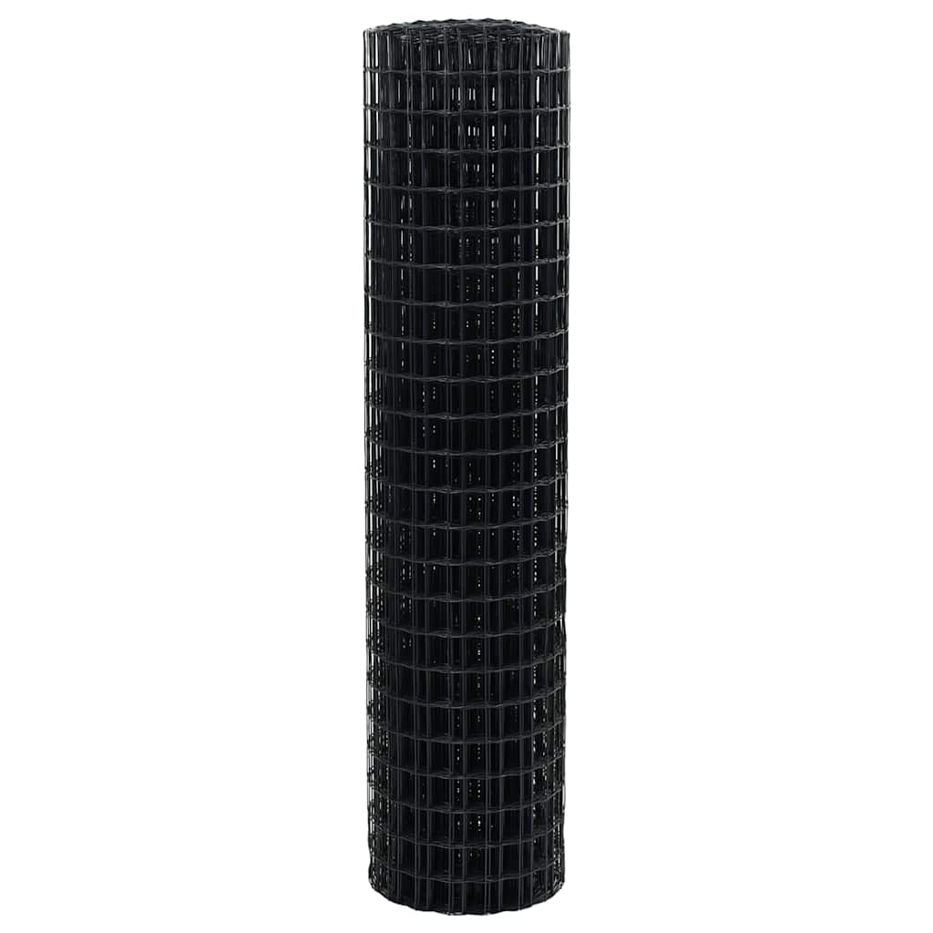 Euroaita Harmaa 1,4 X 10 M Pvc-Pintainen Rauta