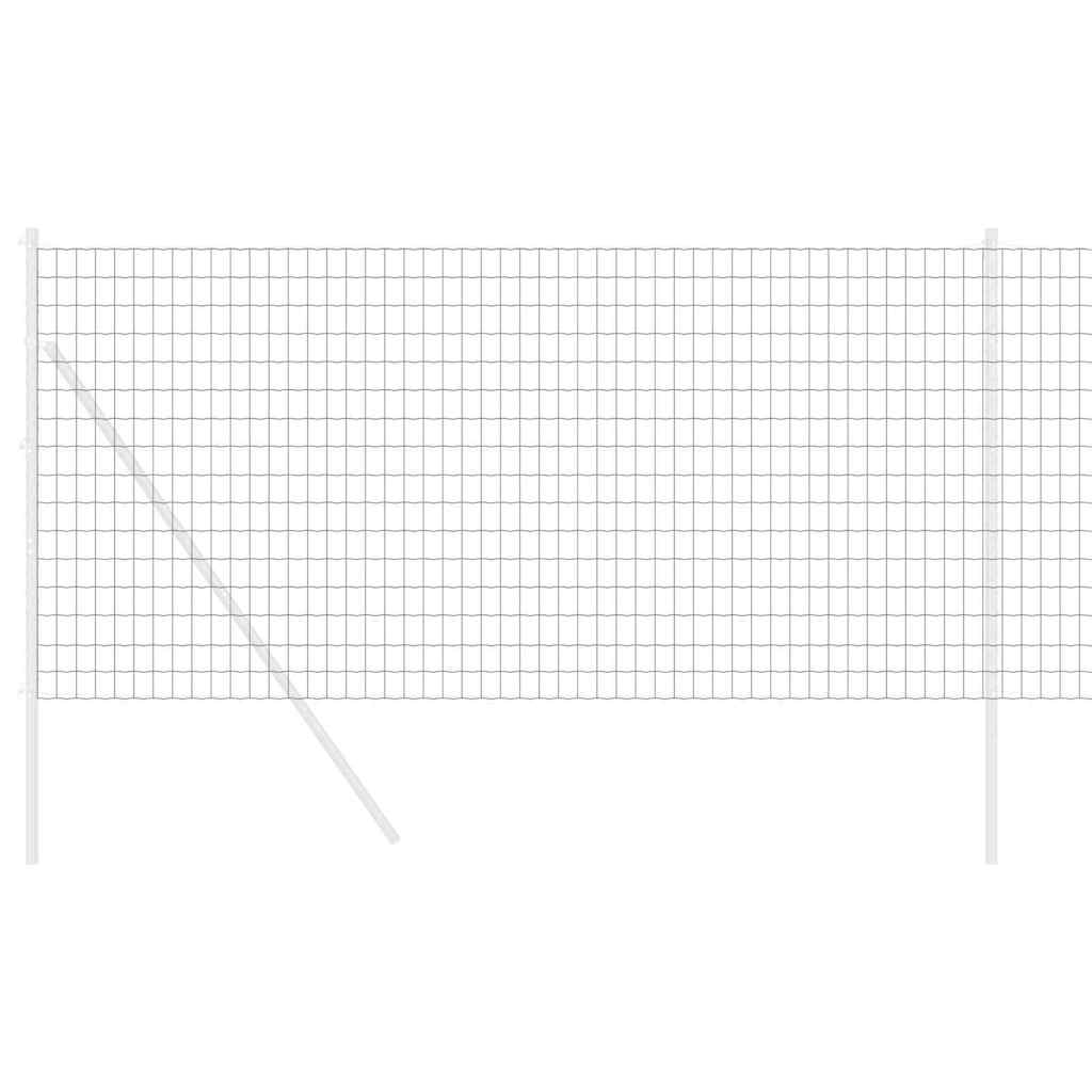 Euroaita Harmaa 1 X 10 M Pvc-Pintainen Rauta