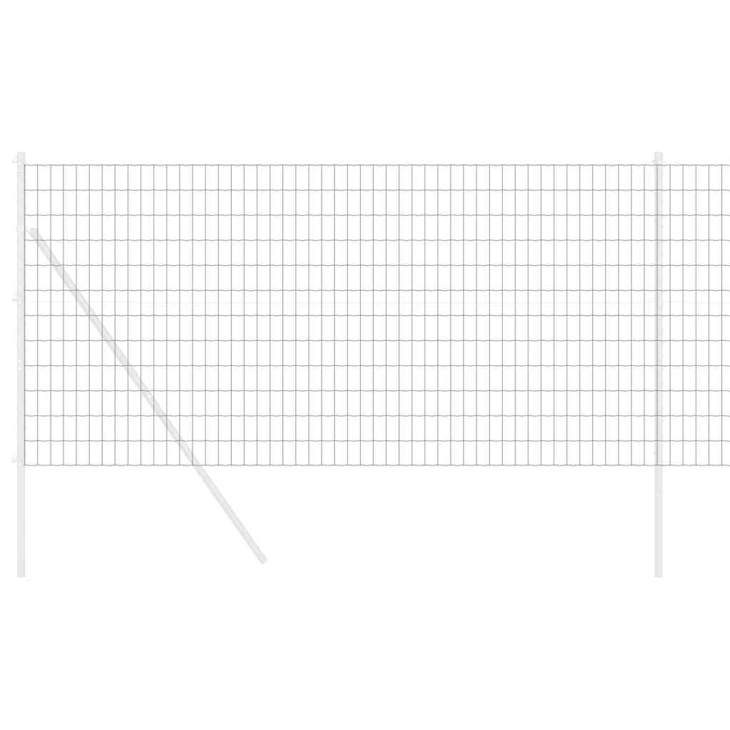 Euroaita Harmaa 1 X 10 M Pvc-Pintainen Rauta
