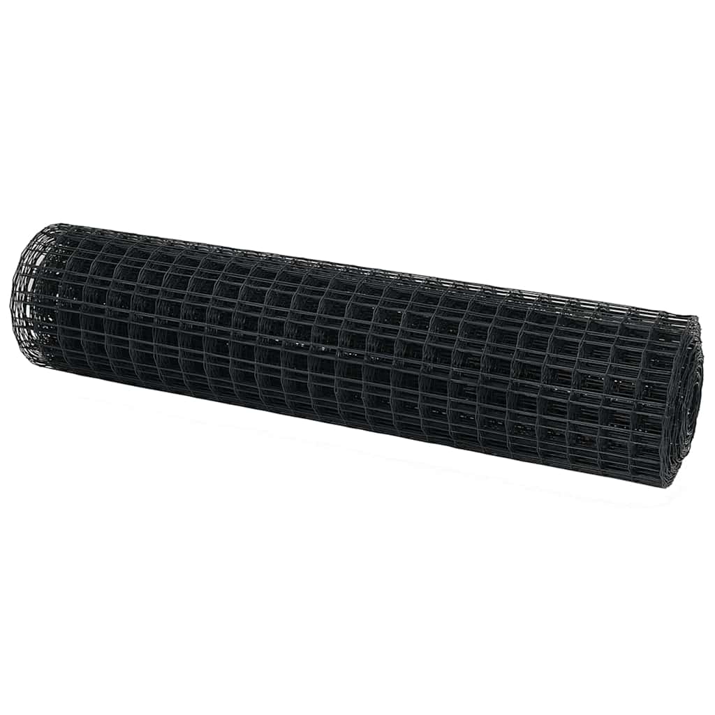 Euroaita Harmaa 1,4 X 10 M Pvc-Pintainen Rauta