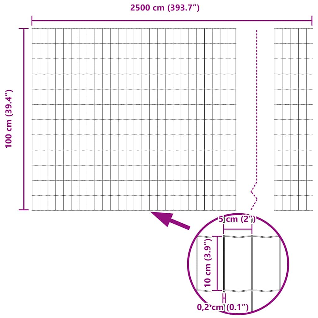 Euroaita Harmaa 1 X 25 M Pvc-Pintainen Rauta