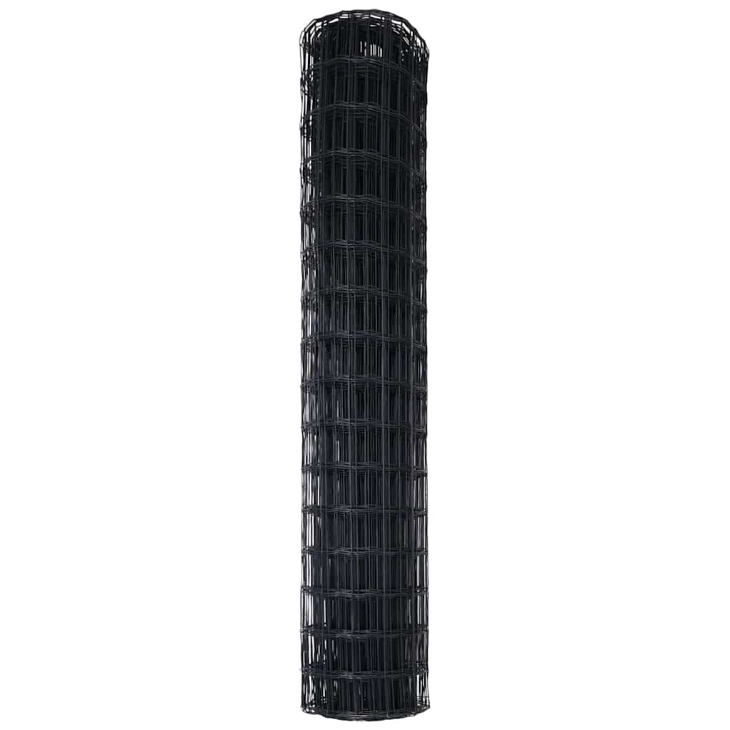 Euroaita Harmaa 1,4 X 10 M Pvc-Pintainen Rauta