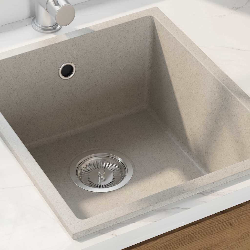 Keittiöallas Beige 38 X 44 X 20 Cm Graniitti