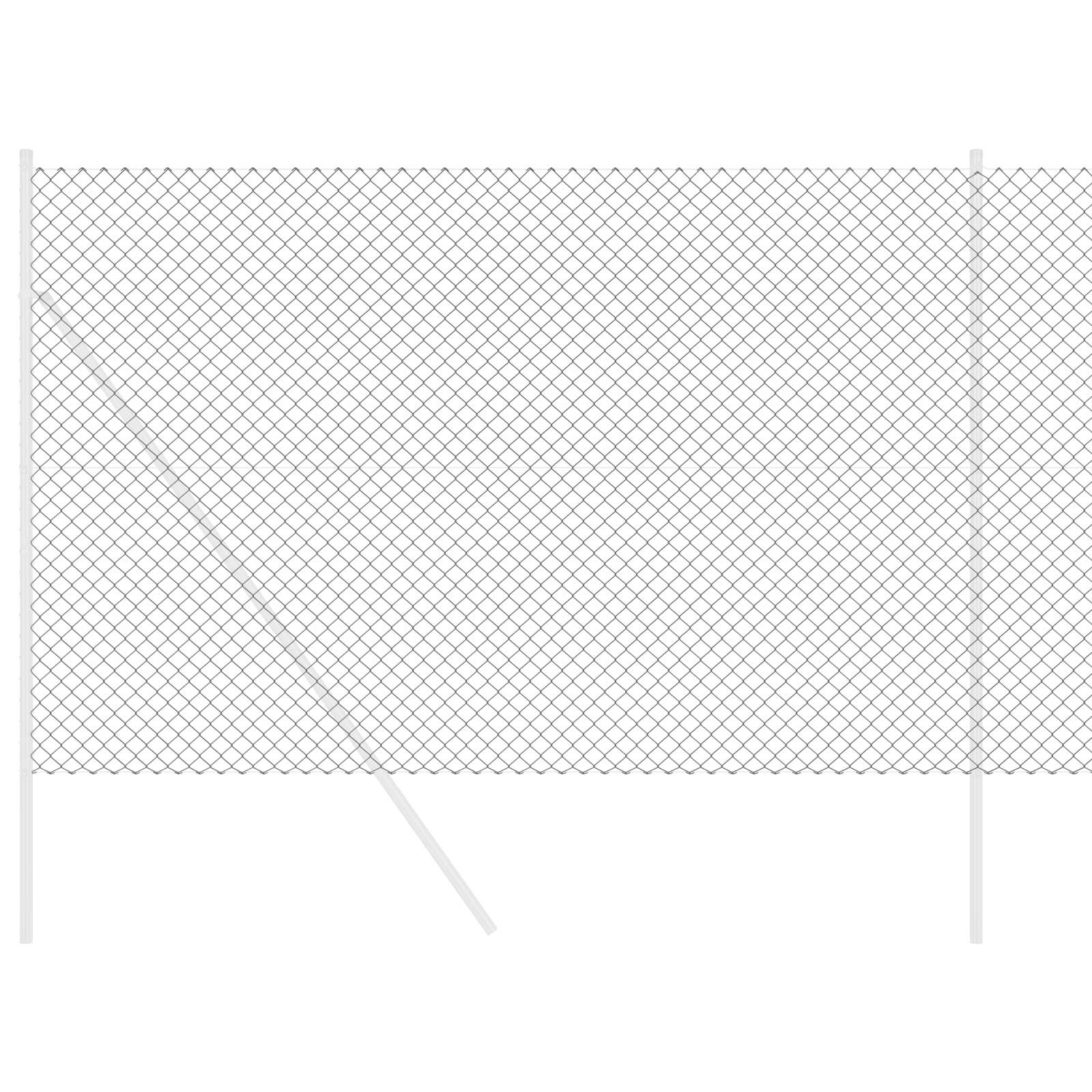 Ketjuaita 10 X 1,5 M Teräs Harmaa
