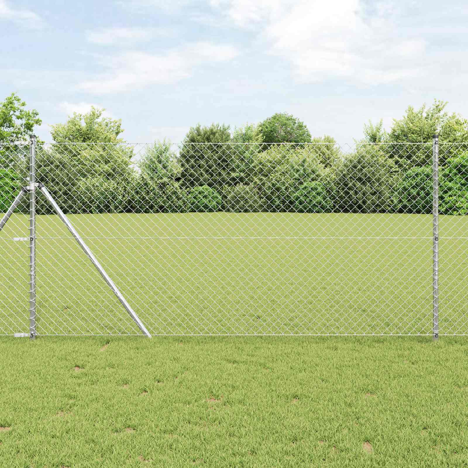 Ketjuaita 10 X 1,2 M Galvanoitu Teräs Hopea