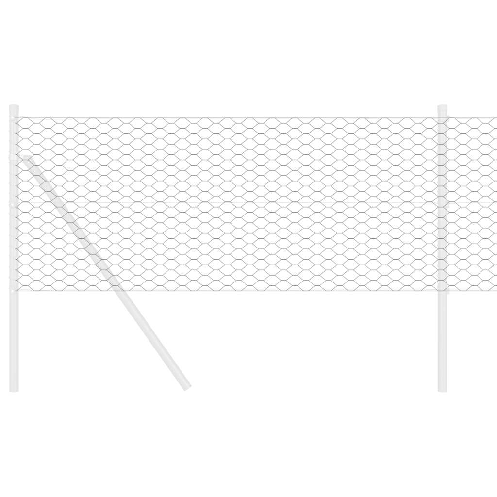 Kuusikulmainen Aita Harmaa 0,4 X 25 M Polyvinyylikloridi