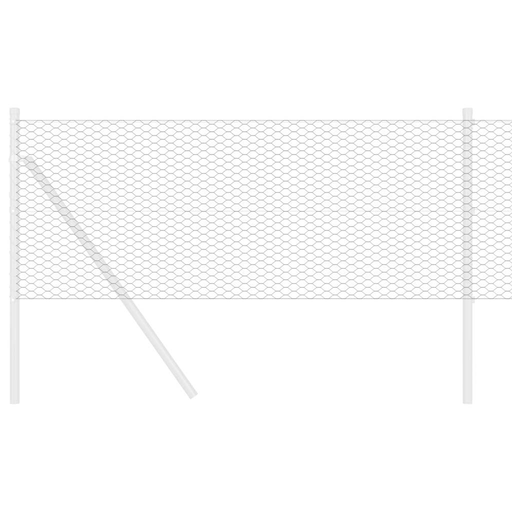 Kuusikulmainen Aita Harmaa 0,8 X 25 M Polyvinyylikloridi