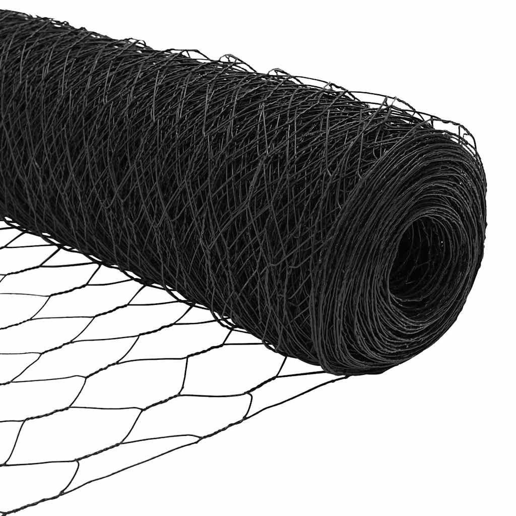 Kuusikulmainen Aita Harmaa 1 X 50 M Polyvinyylikloridi